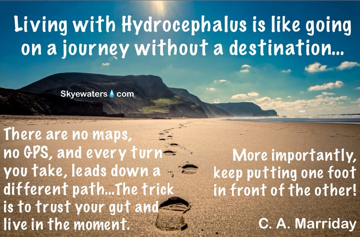 Hydrocephalus can feel like being on a journey without a destination