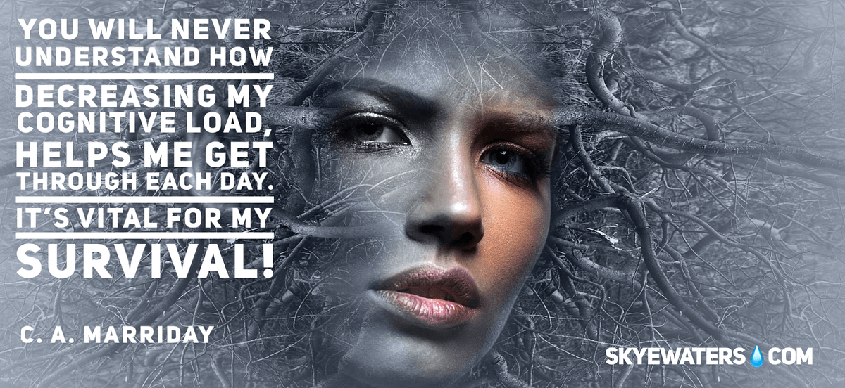 Brain injury requires reducing your cognitive load