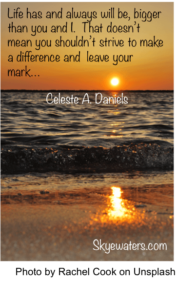 When life becomes bigger than you…