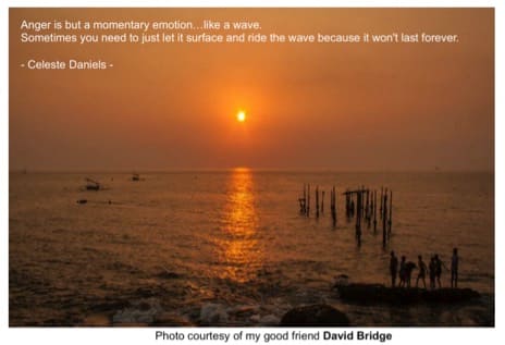 Do you ever just feel Angry because of it?