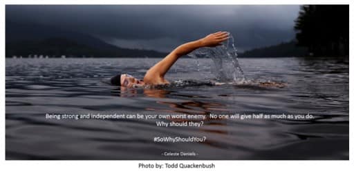 Being strong and independent can be your own worst enemy